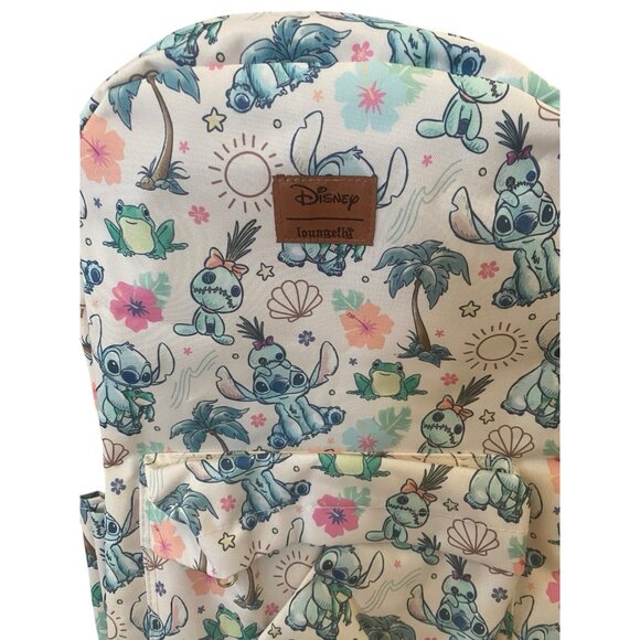 Loungefly Disney Stitch Scrump Tropical Backpack NWT
